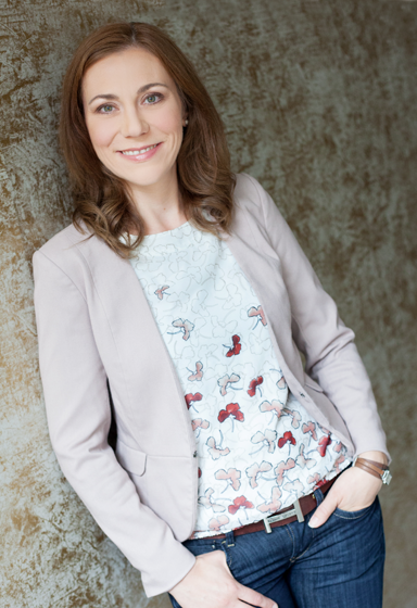 Halbkörperfoto von Heike Fritsch Heike Fritsch